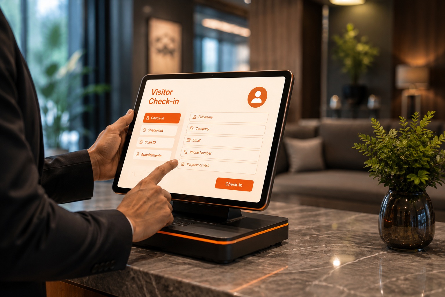 Front desk automation